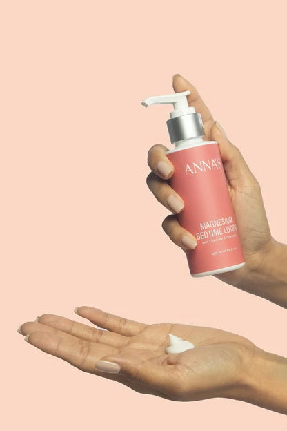 ANNA'S Magnesium Bedtime Lotion with Lavender and Chamomile