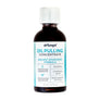 Bottle of drTung's OilPulling Concentrate on a white background