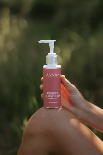 ANNA'S Magnesium Bedtime Lotion with Lavender and Chamomile