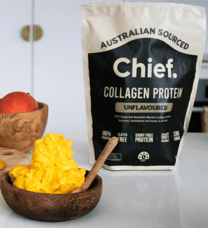 Australian Bovine Collagen Powder - Unflavoured | 30 Servings Chief Nutrition