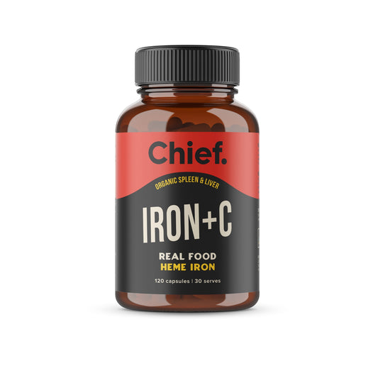 Chief Iron+C Capsules 120 count