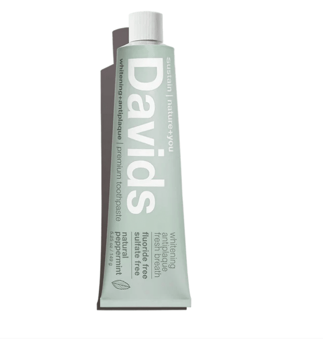 Davids Hydroxi Whitening + Enamel Health Nano Hydroxyapatite Toothpaste - Natural Peppermint