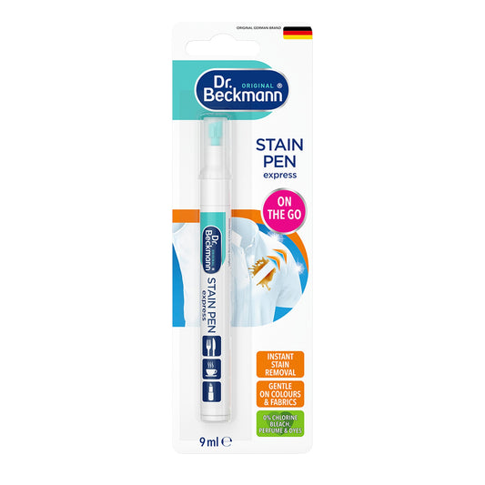Dr. Beckmann Stain Pen Express 9ml retail pack front on white background