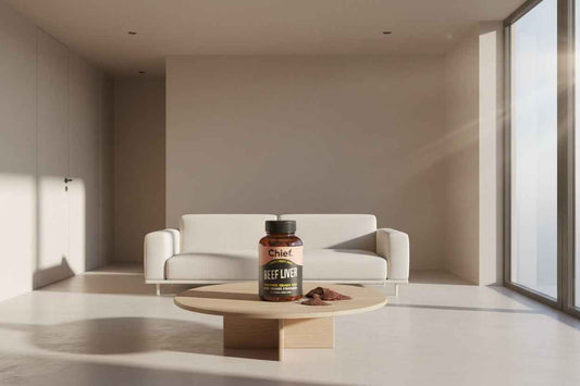 Organic Beef Liver Capsules for Natural Iron and Energy