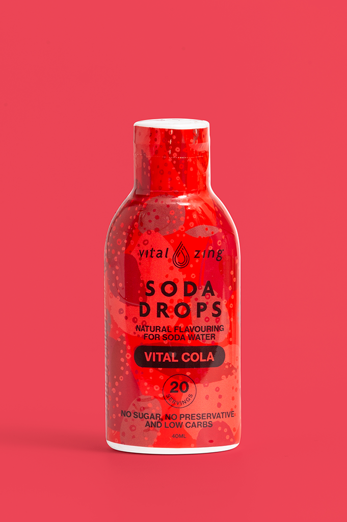 Vital Zing Vital Cola Soda Drops 40ml bottle