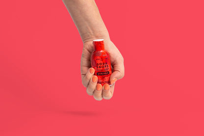 Vital Zing Vital Cola Soda Drops added to sparkling water