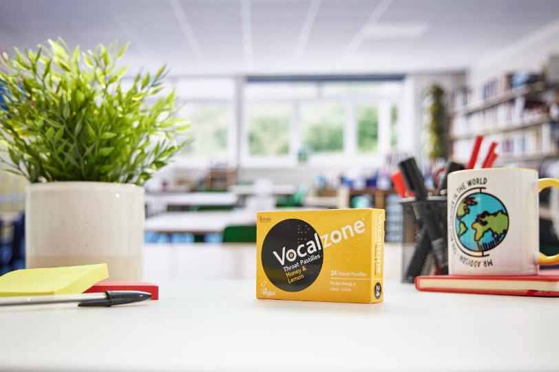 Vocalzone Honey and Lemon Throat Pastilles for Singers and Voice Professionals