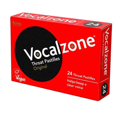 Vocalzone Original Throat Pastilles for Singers and Performers